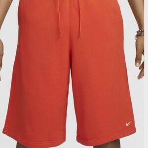 Nike Men's Sportswear Circa French Terry Shorts Red Size Large FB2815-633
